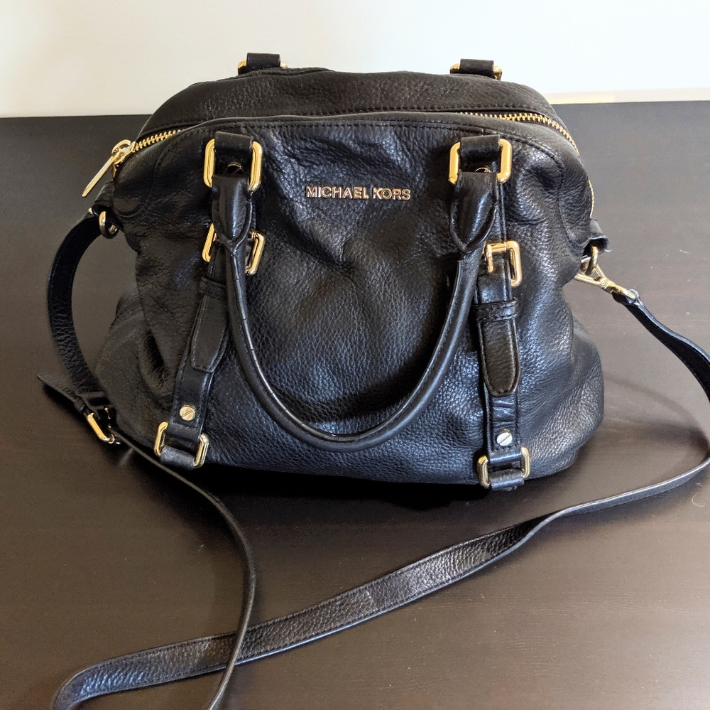Michael Kors Black Bowling Bag